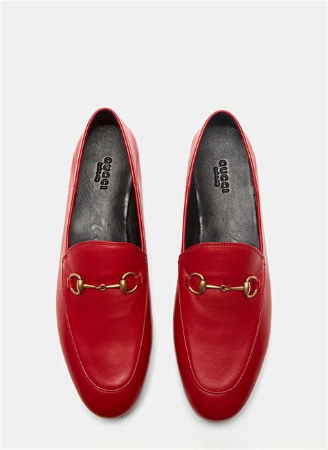 gucci loafers women slip on|Gucci stacked heel loafer.